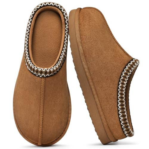 Litfun Memory Foam Fuzzy Slippers for Women House Shoes Indoor Outdoor | Amazon (US)