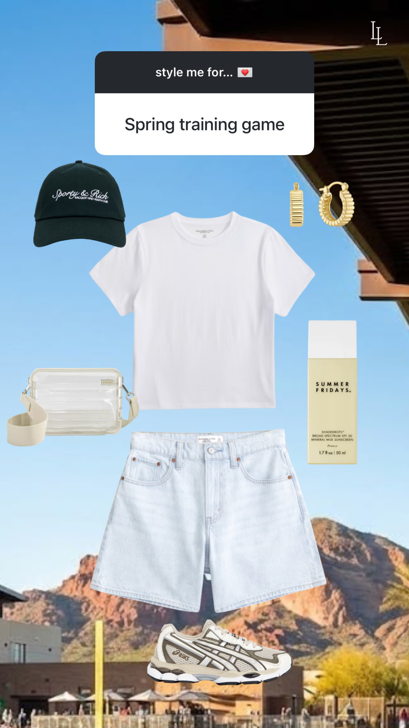 Style inspo for a spring training baseball game!  

 #LTKootd