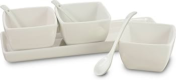 KOVOT Porcelain Serving Dishes (9 Piece Entertaining Set) | Amazon (US)