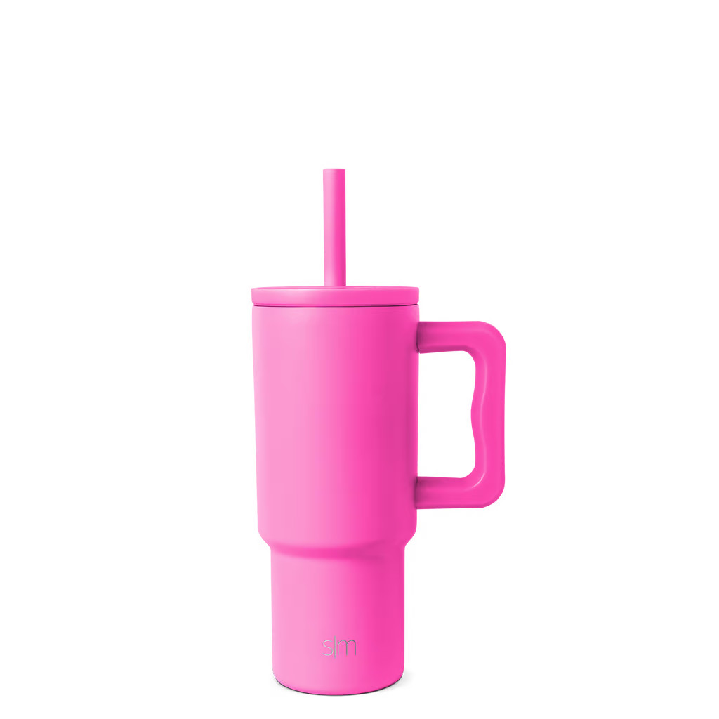 Trek Kids Tumbler with Silicone Straw Lid | Simple Modern