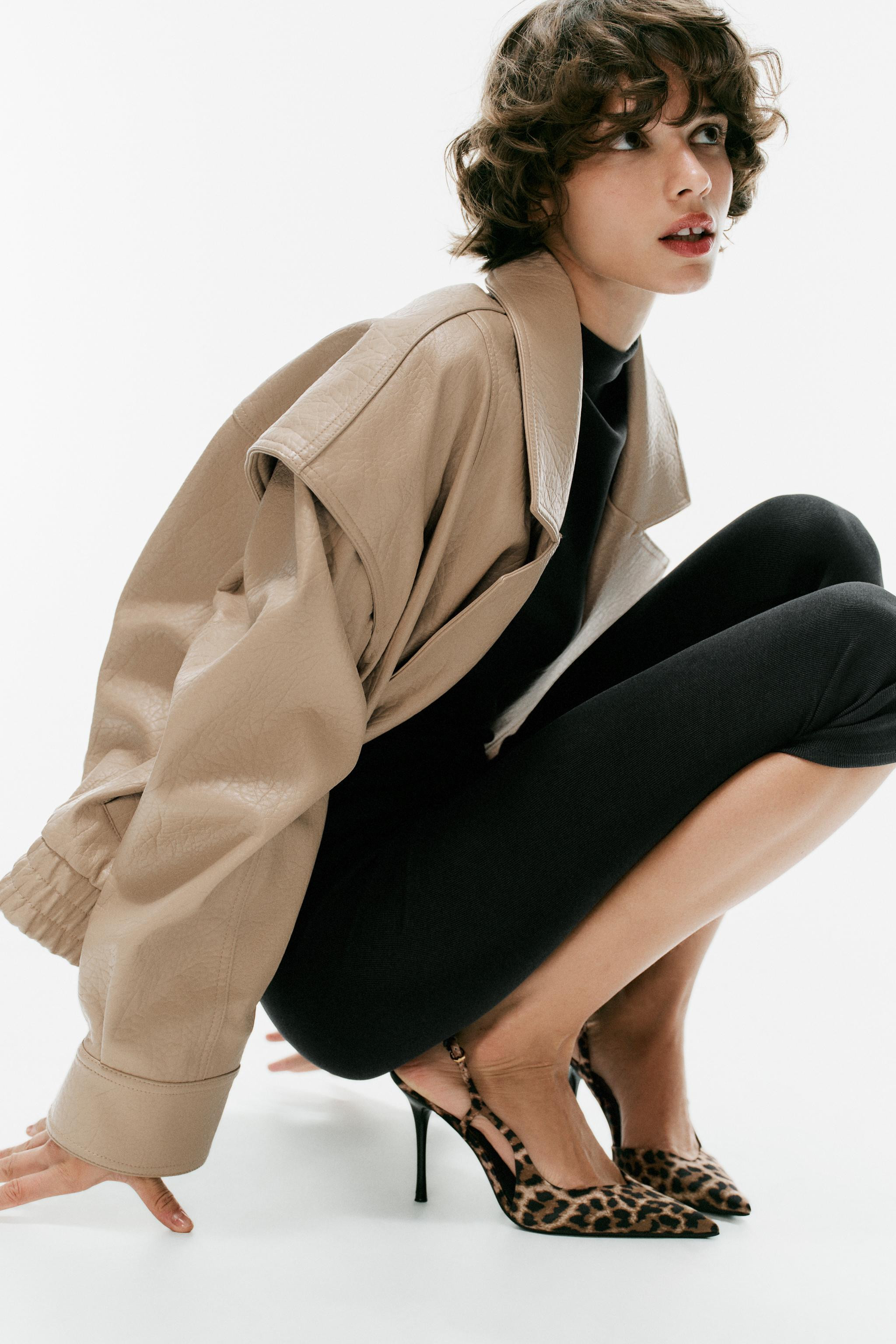 ANIMAL PRINT HEELS | Zara UK