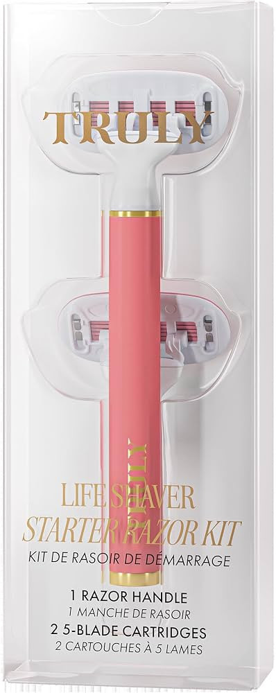 Truly Beauty Life Shaver Razor | Women's Razor for Sensitive Skin | 5 Blade | Amazon (US)
