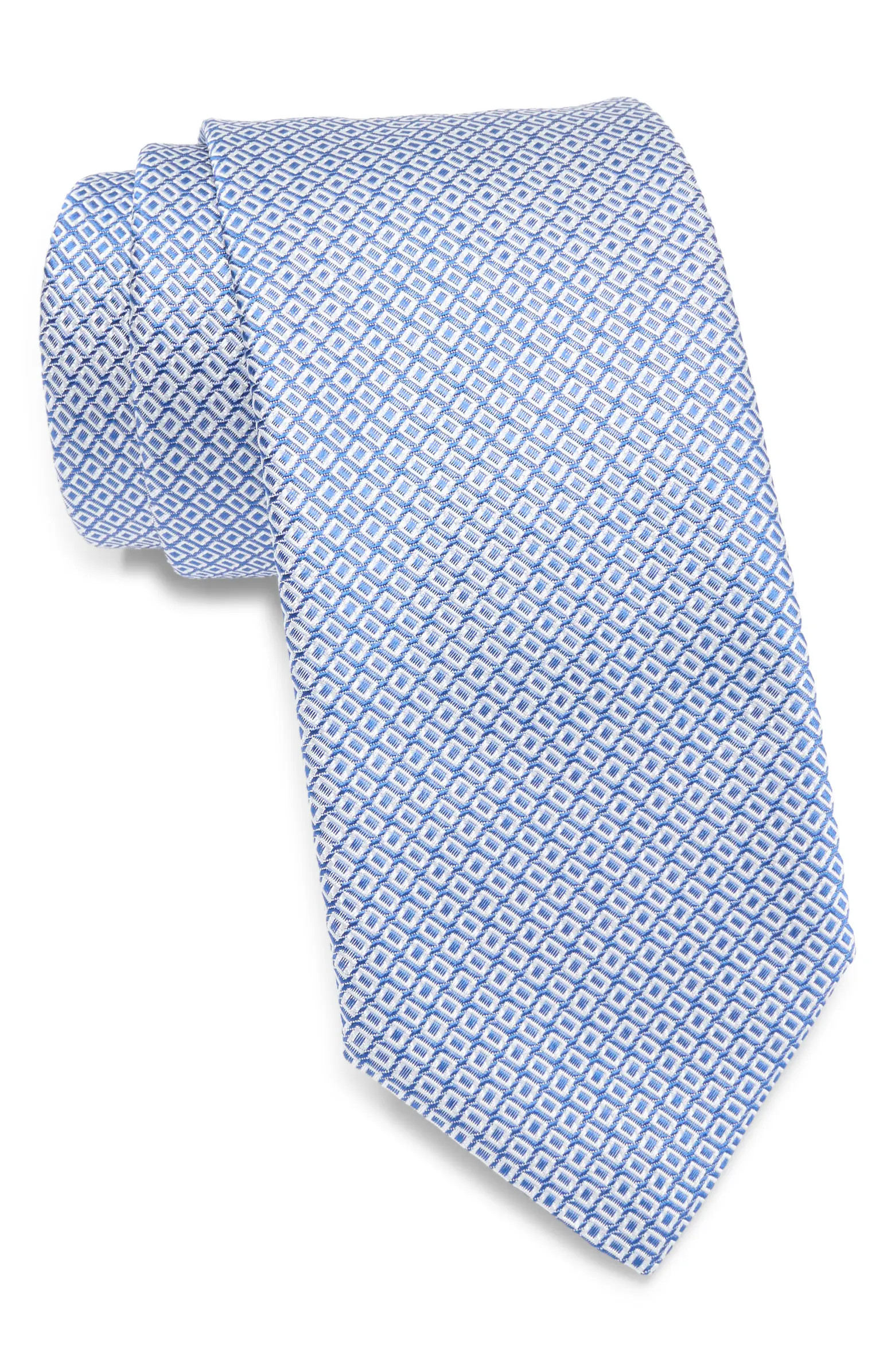 Grid Silk Blend TieBOSS | Nordstrom