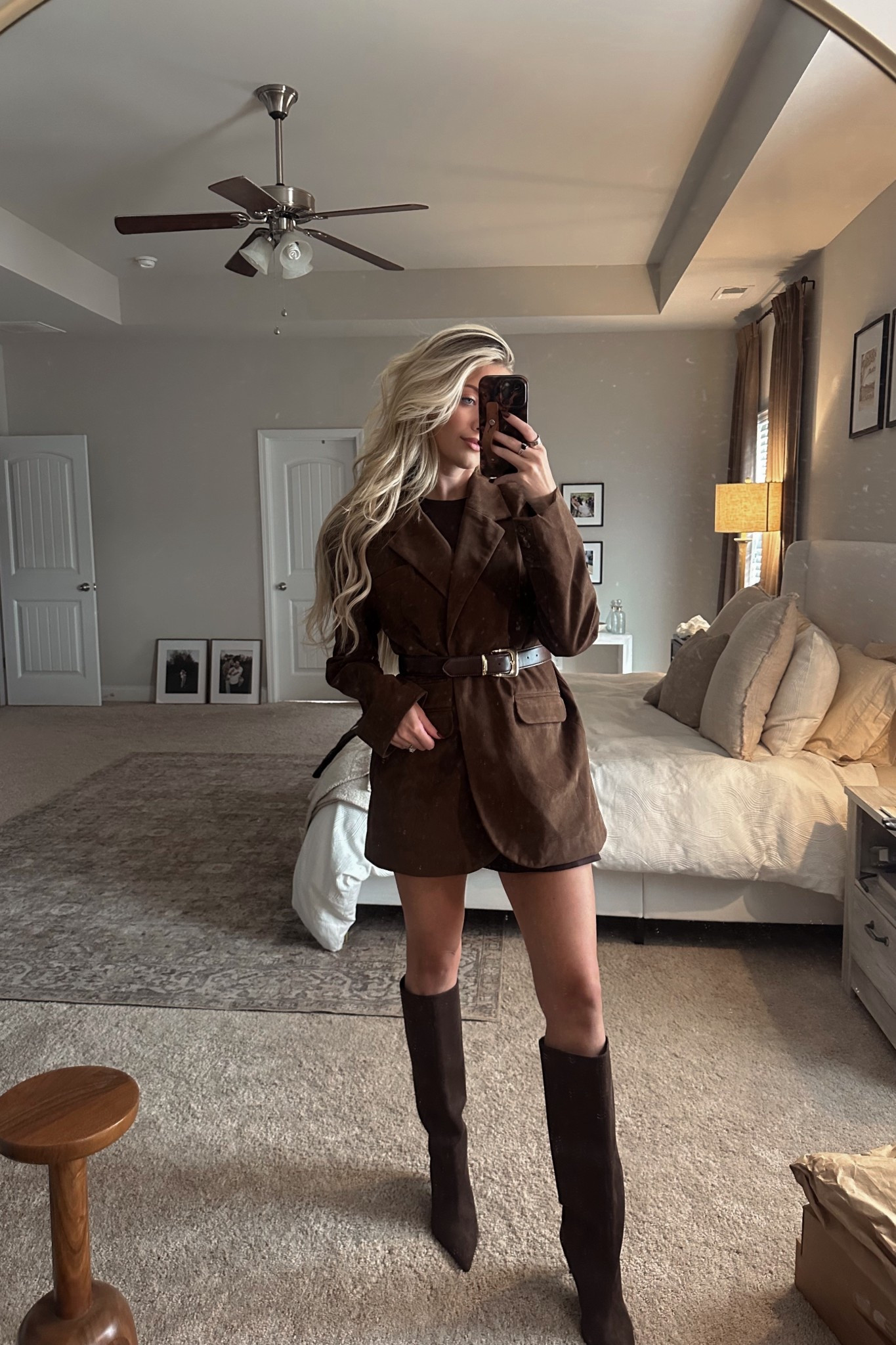 Size small blazer - on sale! 
Size 10 boots 

#fall #freepeople #fallfashion 

#LTKFindsUnder100 #LTKSaleAlert #LTKSeasonal