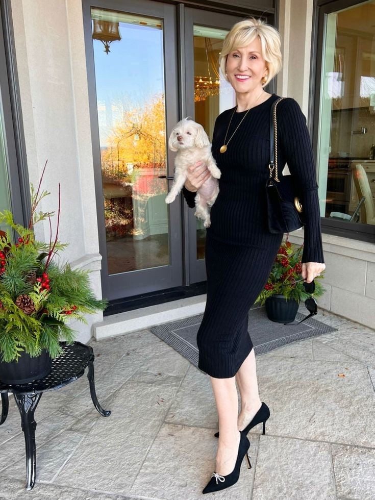 Keeping it classic and chic 🖤 Loving this black sweater dress from Amazon paired with my go-to black heels—effortless, cozy, and perfect for any occasion. Who else is all about simple, timeless style?

#LTKootd #LTKOver40 #LTKSeasonal