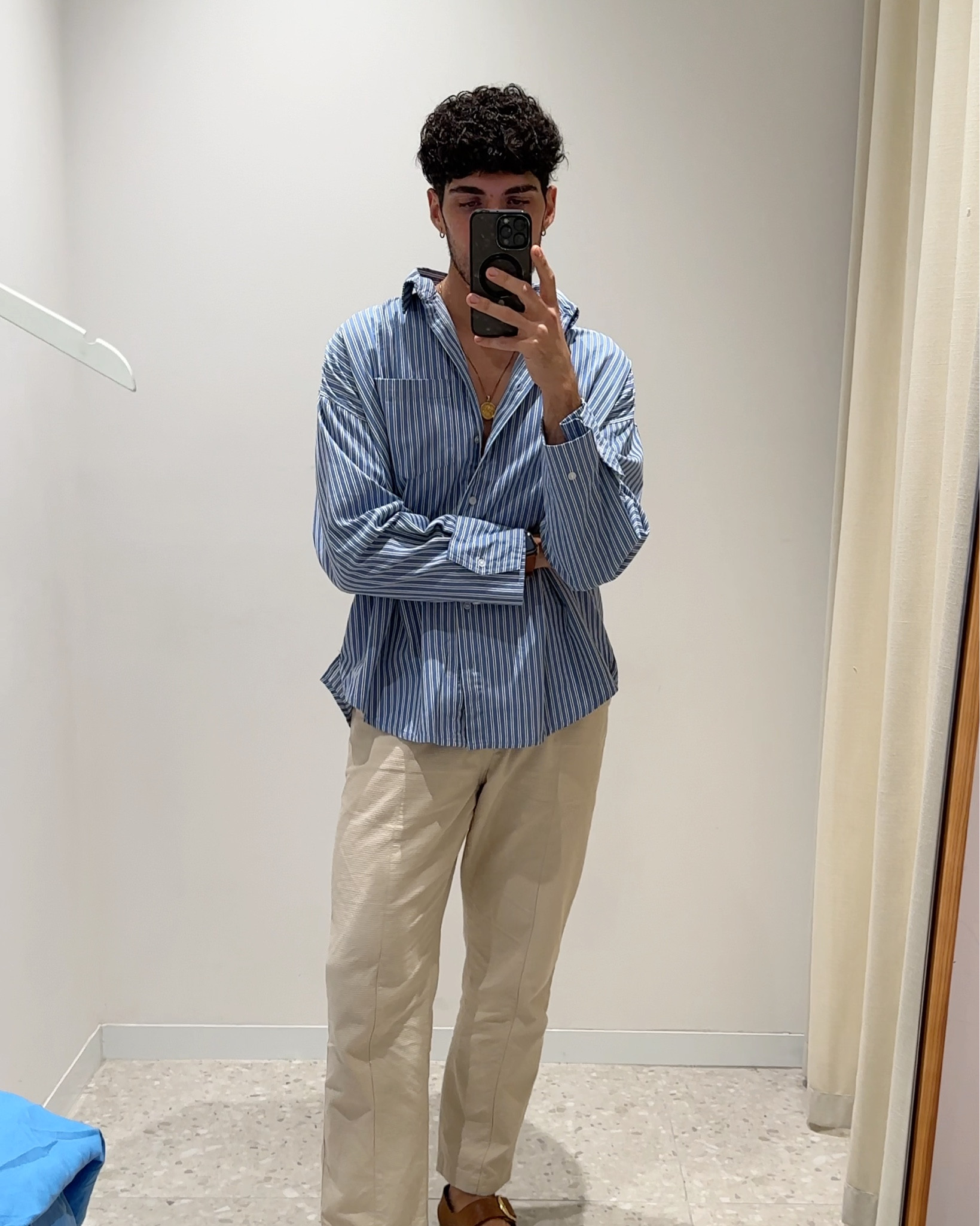 Nude Lucy's button up shirts have incredible detailing, fit oversized but with a nice crop so it isn't a dress on me. The quality is up there with Camilla & Marc. Can't go wrong.

Sizes Tried:
Navy shirt: XXL, Blue shirt: L, Beige Shirt: XL

#LTKaustralia #LTKmens #LTKstyletip