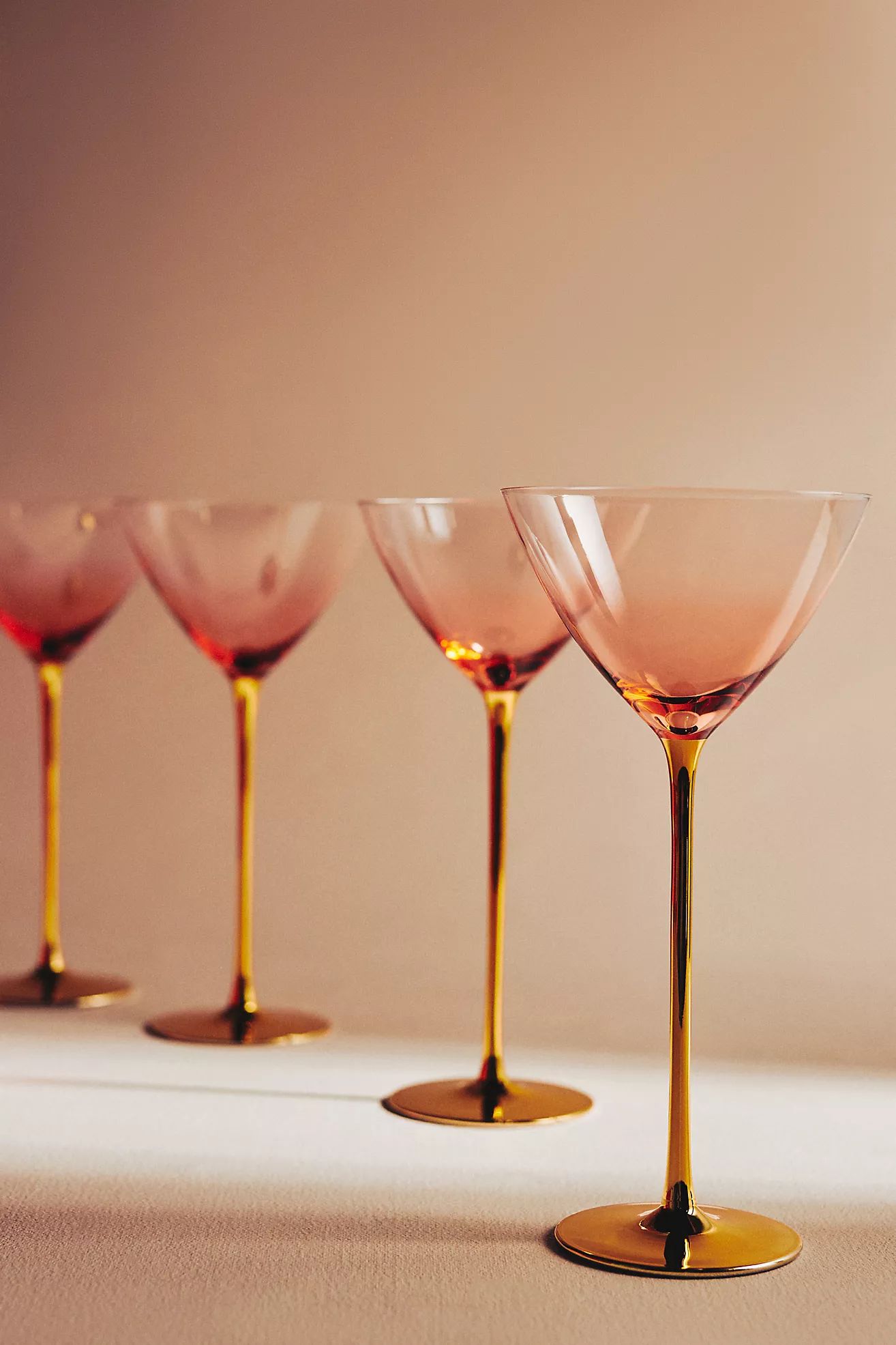 Catherine Martin Starry Night Martini Glasses, Set of 4 | Anthropologie (US)
