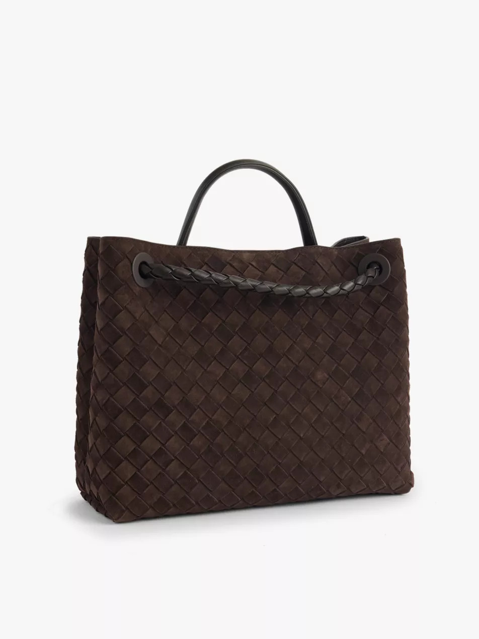 Andiamo Suede Leather Tote Bag | Selfridges