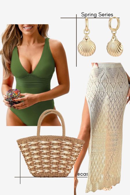 Pool Outfit from Amazon 

Women’s Fashion | Affordable Fashion | Amazon | Pool Outfit | Beach Outfit | Vacation Outfit | Spring Outfit | Swimsuit | Swim Cover Up | Gold Earrings | Woven Bag | Beach Bag | Pool Bag 

#LTKstyletip #LTKSeasonal #LTKswim