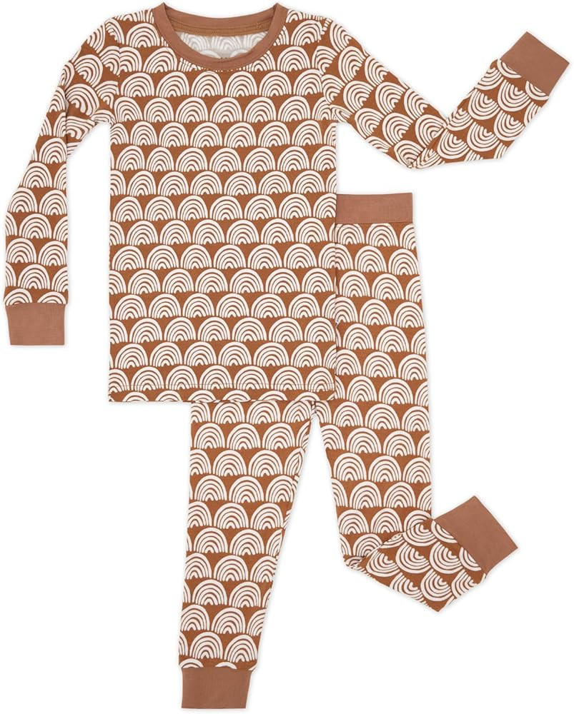 Little Sleepies Two-Piece Pajama Set for Boys & Girls, Soft Viscose from Bamboo Toddler Pajamas f... | Amazon (US)