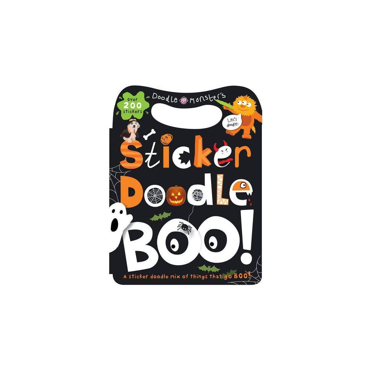 Sticker Doodle Boo! - by  Roger Priddy (Mixed Media Product) | Target