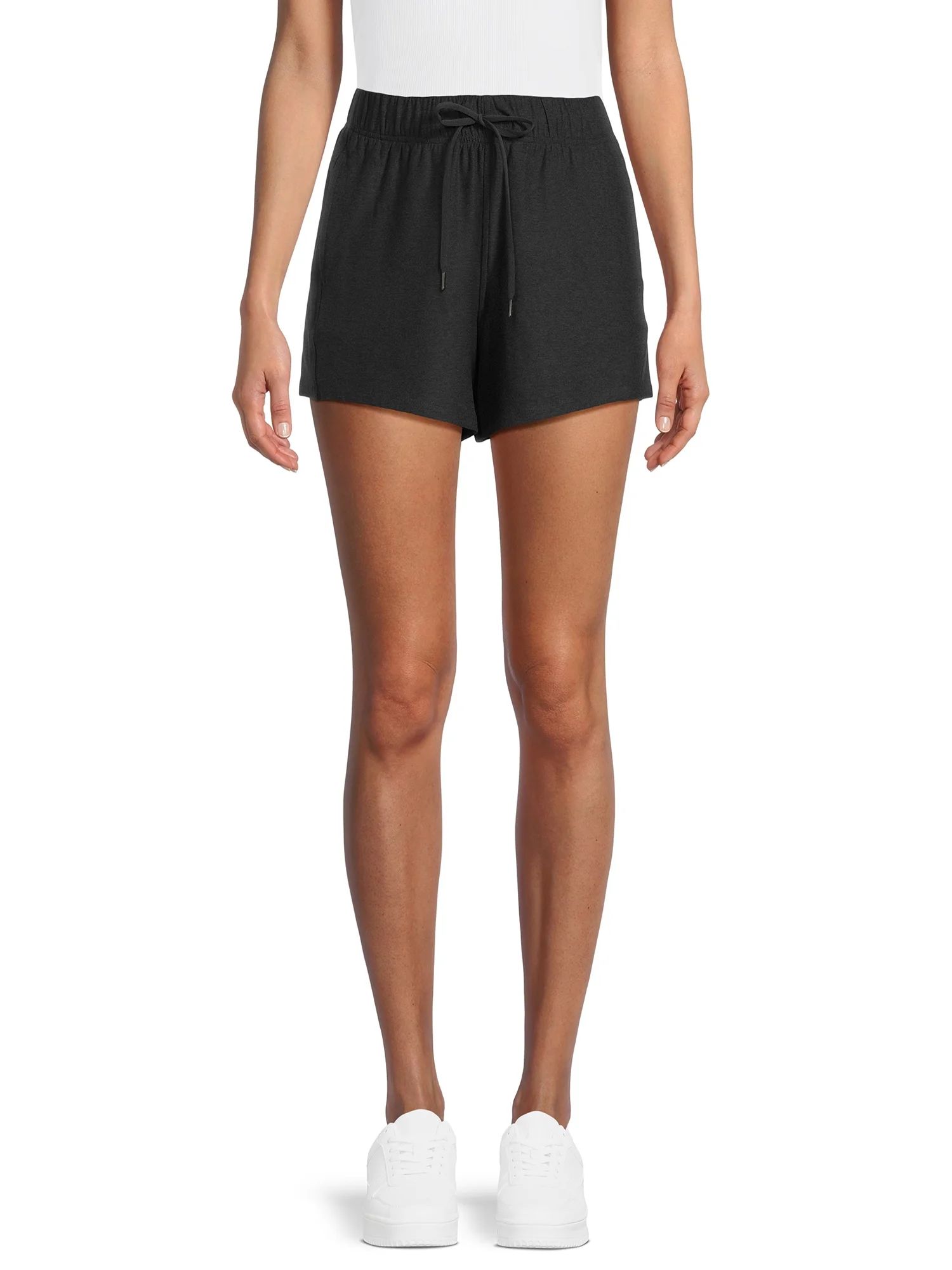 Athletic Works Women’s Buttery Soft Performance Gym Shorts, 4" Inseam, Size XS-XXXL | Walmart (US)