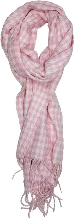 Ted & Jack -Ted's Classic Cashmere Feel Houndstooth Pattern Scarf | Amazon (US)