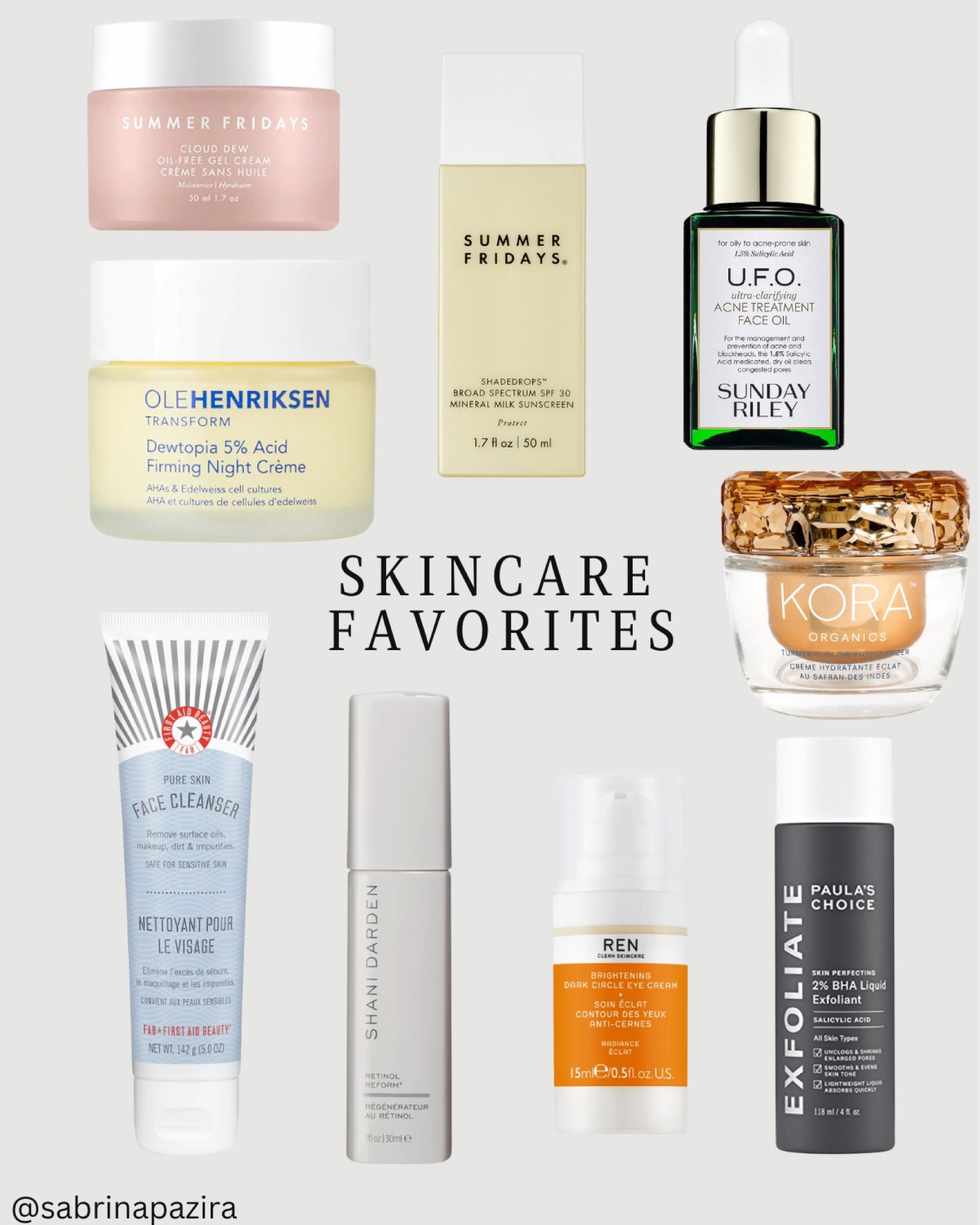 Skincare favorites, summer Fridays, Sunday riley, kora organics, first aid beauty, Dr Dennis gross, vitamin c, Paula’s choice, skincare, beauty 

#LTKbeauty #LTKunder100 #LTKSeasonal
