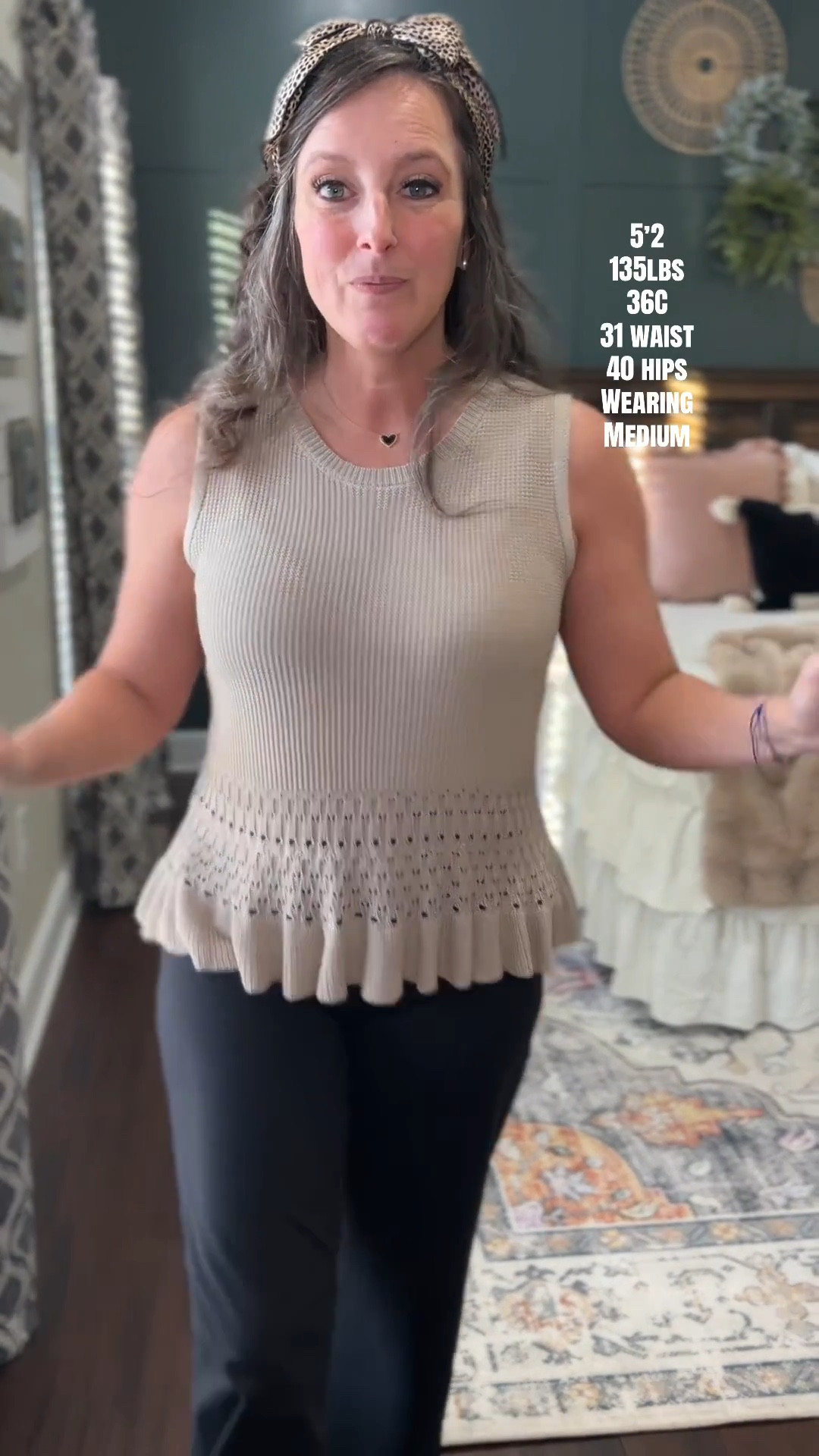 Sleeveless knit sweater 😍

Sleeveless, knit top, tank top, crochet top, office outfit, workwear, work fashion, ootd

#LTKWorkwear #LTKgrwm #LTKootd