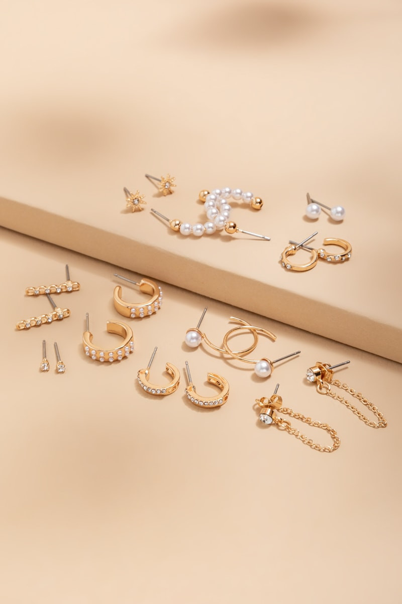 Gigi Pearl Earring Pack | Francesca's