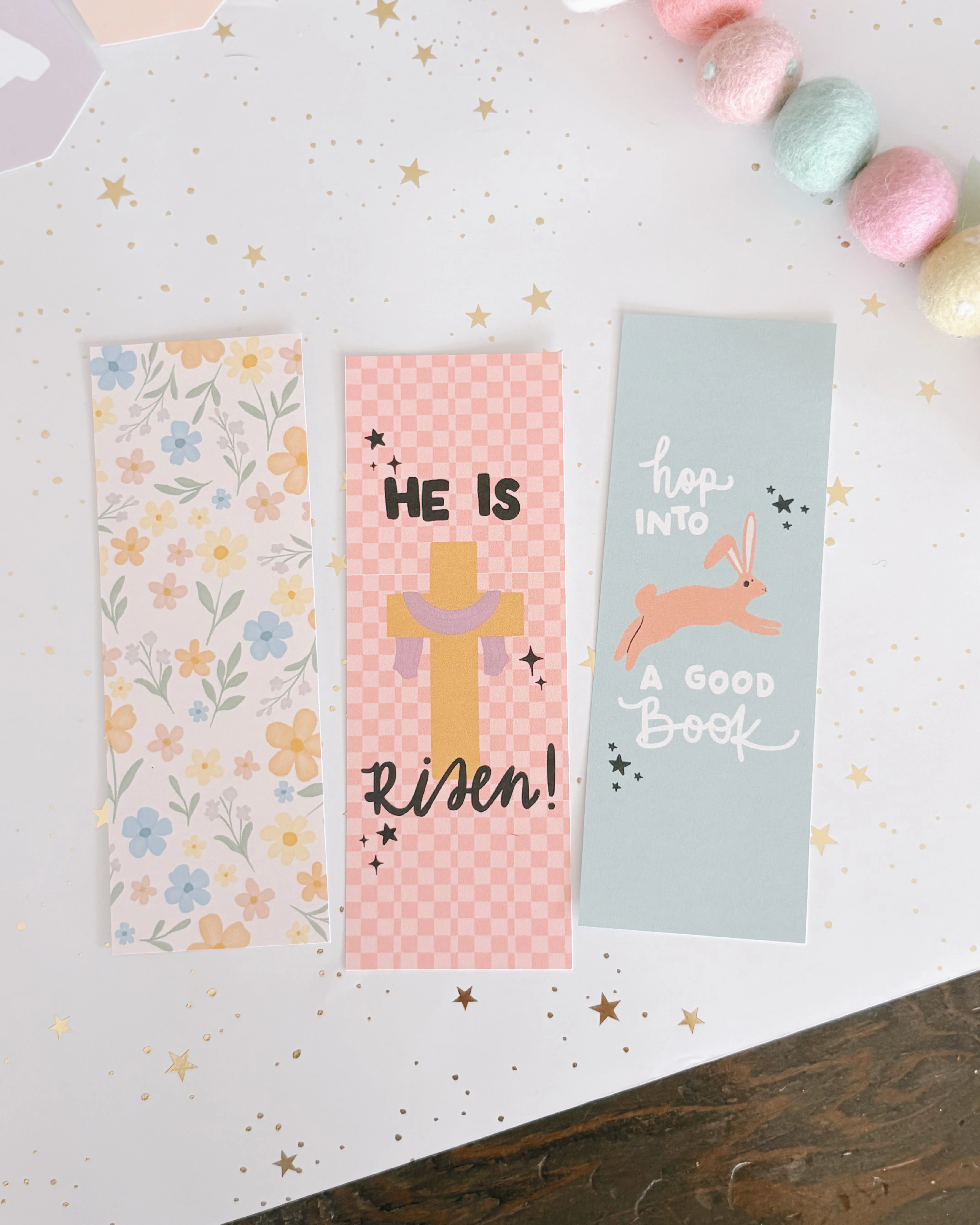 Easter Bookmarks | printable bookmarks | The Letter Vee