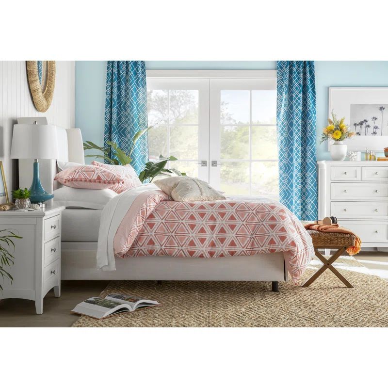 Tilly Upholstered Low Profile Standard Bed | Wayfair North America