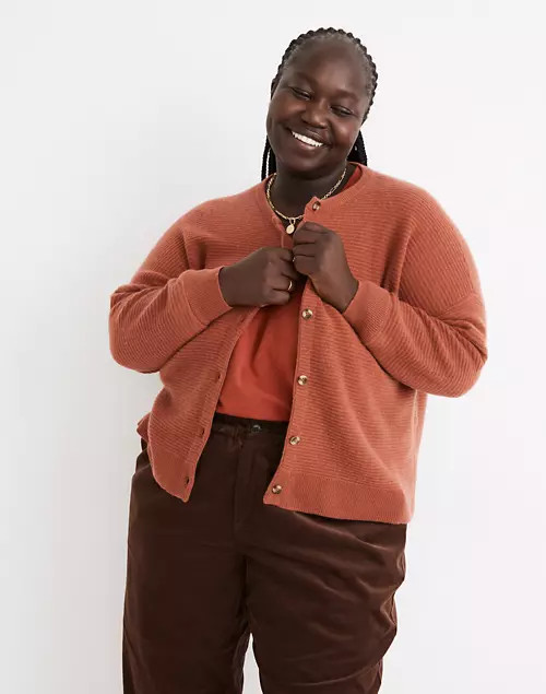 Plus (Re)sponsible Cashmere Deville Cardigan Sweater | Madewell