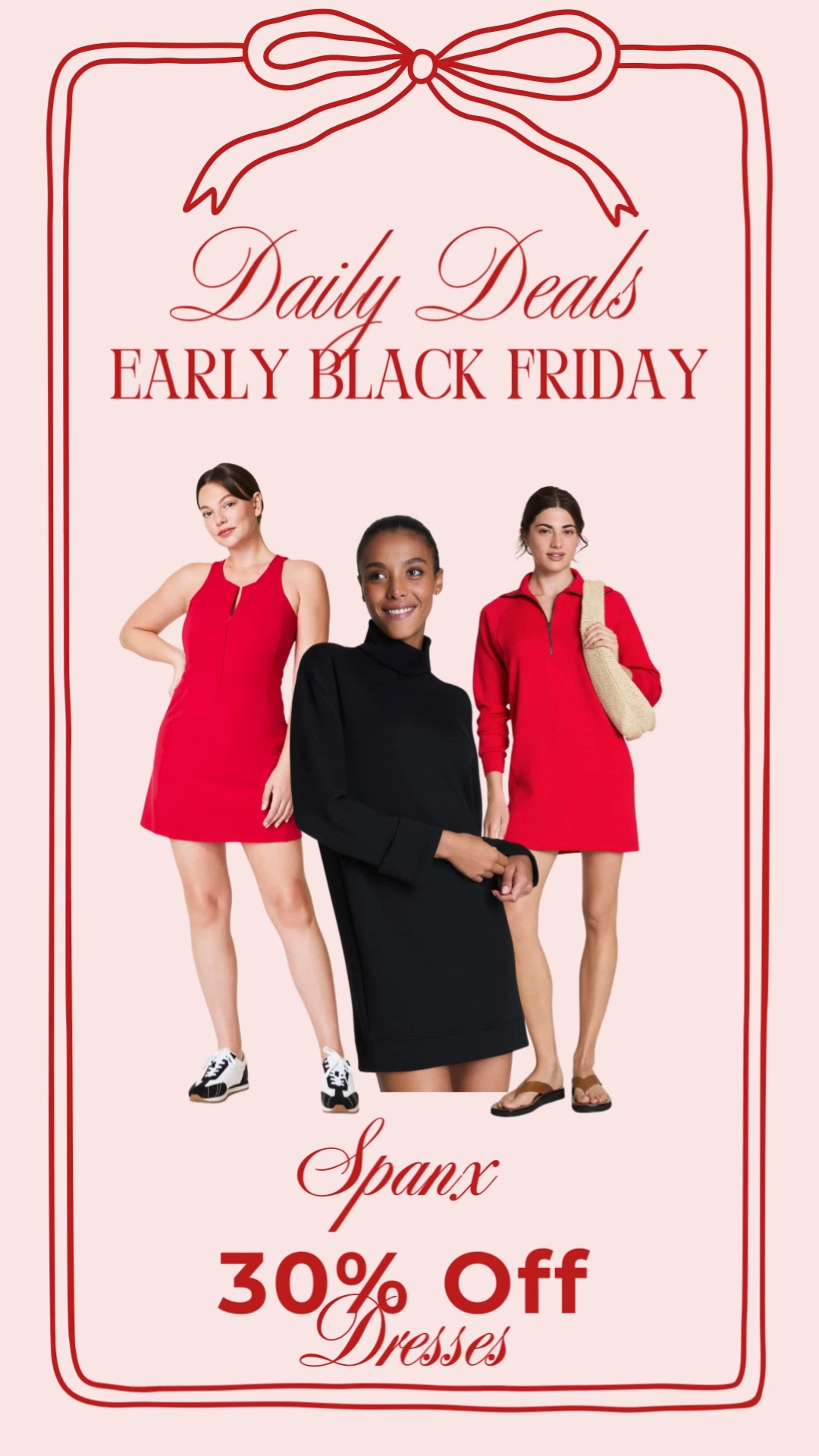 30% off site wide at Spanx early Black Friday sale 

#LTKSaleAlert #LTKFindsUnder100 #LTKFindsUnder50