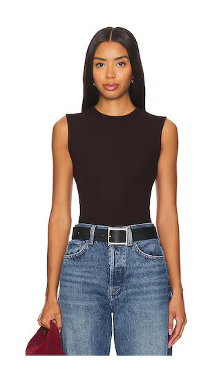 AGOLDE Binx Tank in Brown. - size S | Revolve Clothing (Global)
