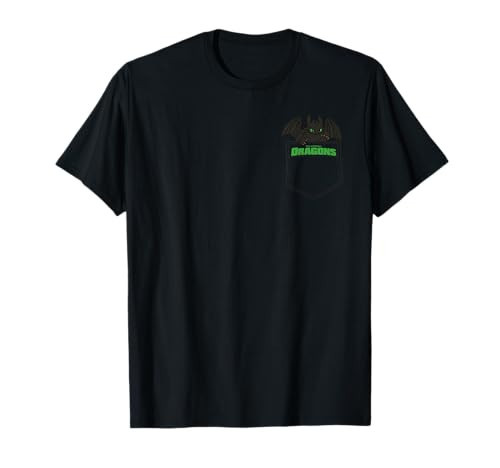 DreamWorks Dragons Toothless in Your Faux Pocket T-Shirt | Amazon (US)