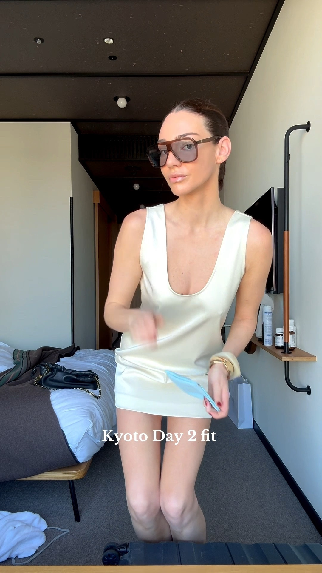 The perfect mini dress for spring/summer- paired with sandals for a casual look or elevate with a kitten heel & accessories 

Dress Henne 
Deering sunglasses
A emery black sandals 
Black Loewe bag 
Bangles  

#LTKspring #LTKstyletip #LTKaustralia