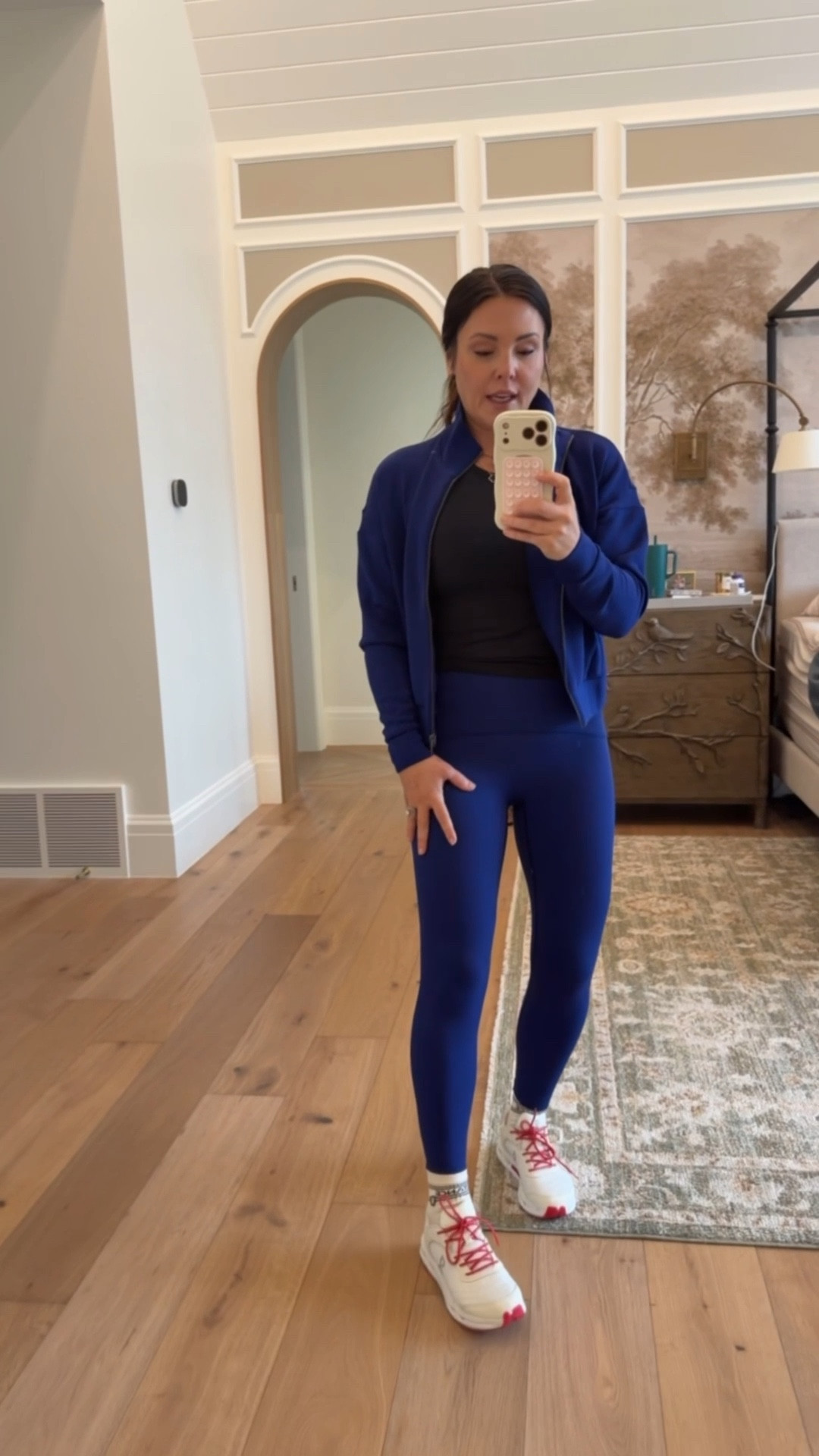 Favorite workout gear- leggings that compress you and suck you in. Butter soft tank top and cutest red and white sneakers. 

#LTKActive #LTKSaleAlert #LTKfitnessgoals