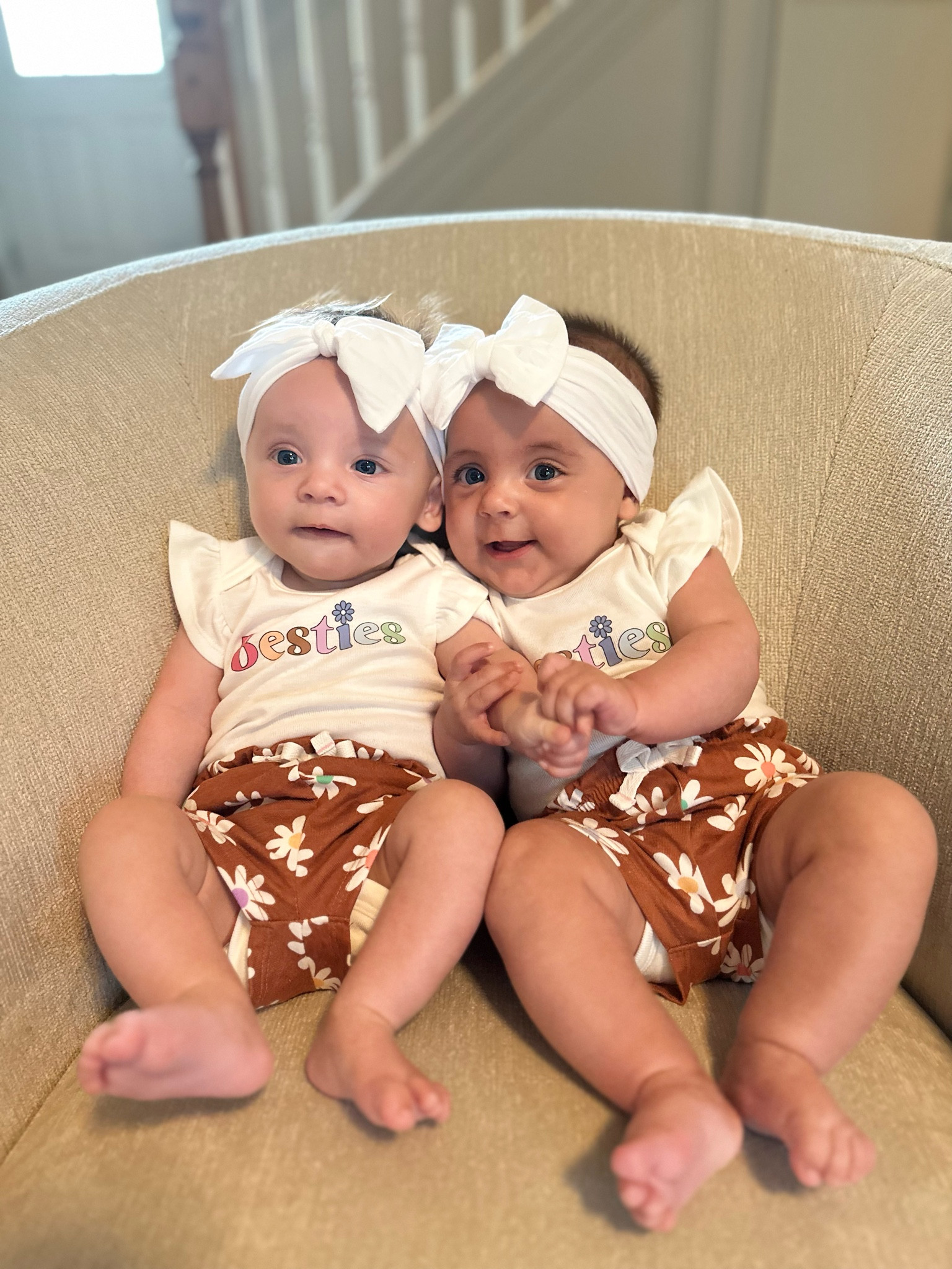 Besties | Twins | Twin girls | Twin sisters | Matching kids clothes | Coordinating kids clothes | Affordable baby clothes | Baby fashion | Newborn | 3 months | 6 months



#LTKbump #LTKkids #LTKbaby