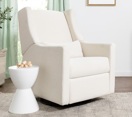 Babyletto Kiwi Swivel Glider Recliner & Ottoman | Pottery Barn Kids