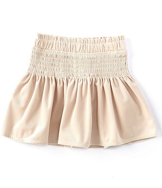 Girls Little Girls 2-6X Smocked High-Waisted Mini Skirt | Dillard's