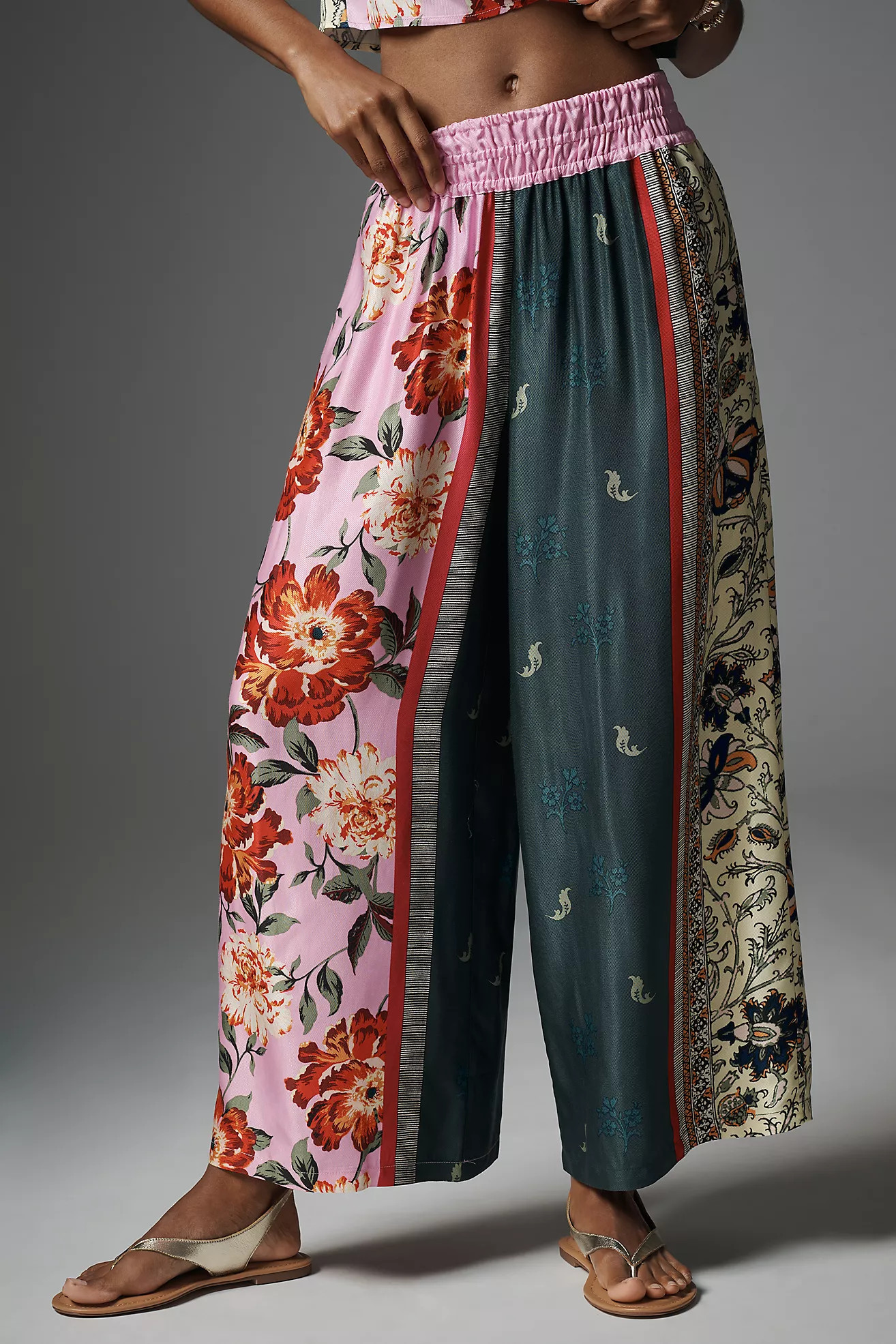 The Somerset Pull-On Pants: Printed Silky Edition | Anthropologie (US)