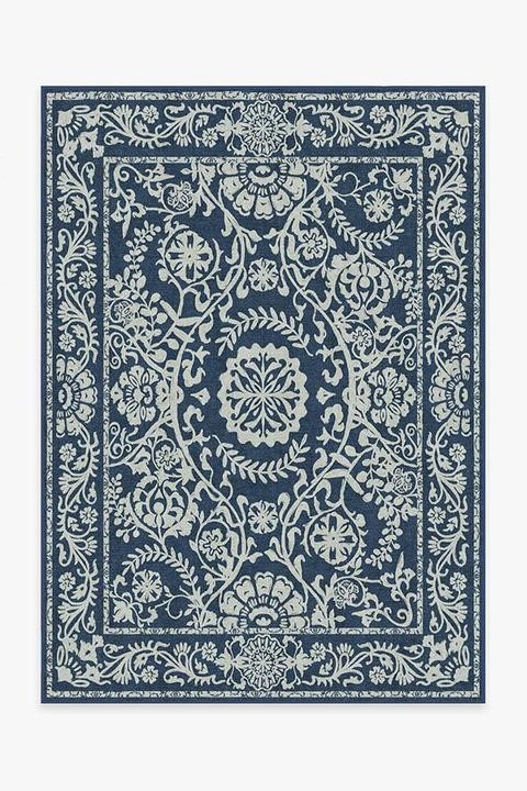 Delphina Navy Blue Rug | Ruggable