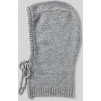 WEEKDAY Balaklava mit Tunnelzug Modell 'Lotta' in Mittelgrau Melange, Größe 1 | Peek & Cloppenburg* Düsseldorf DE