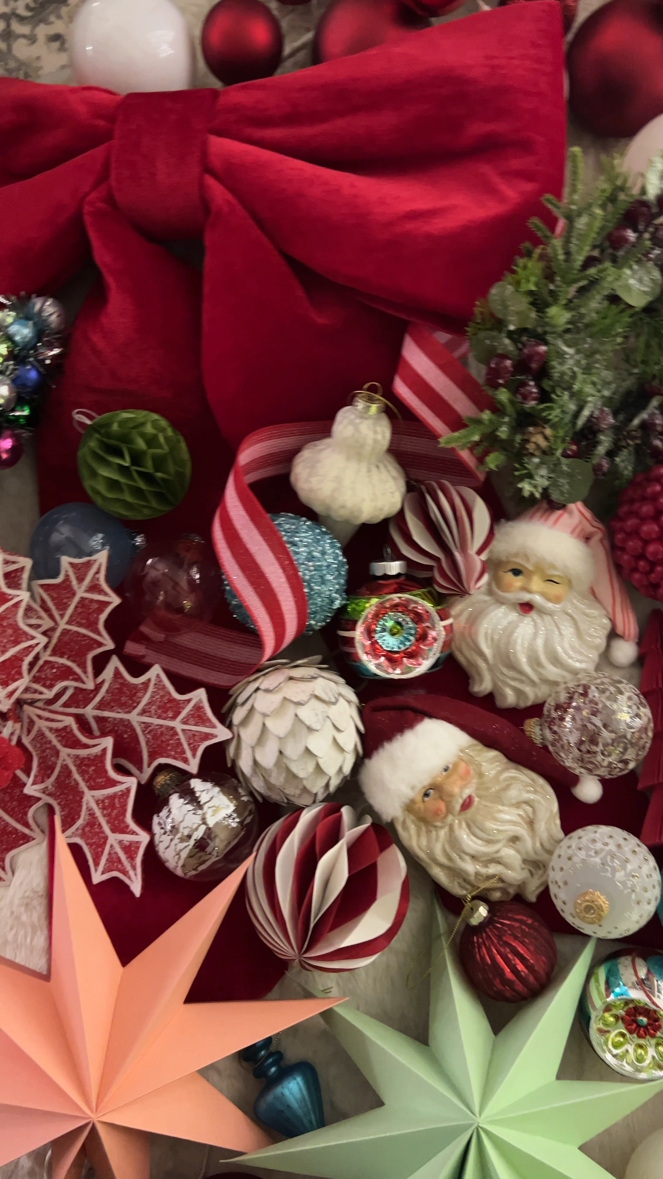 Sneak peek of my Holiday 2024! I have always loved traditional Christmas colors and this year I’m adding a little touch of vintage and whimsy. All of the holiday decor is budget friendly right down to the ribbon and ornament.
Let’s not forget about bows which are all the rage this year. 🎀
Target, Amazon, Michaels, Walmart

#LTKHoliday #LTKHome #LTKSeasonal