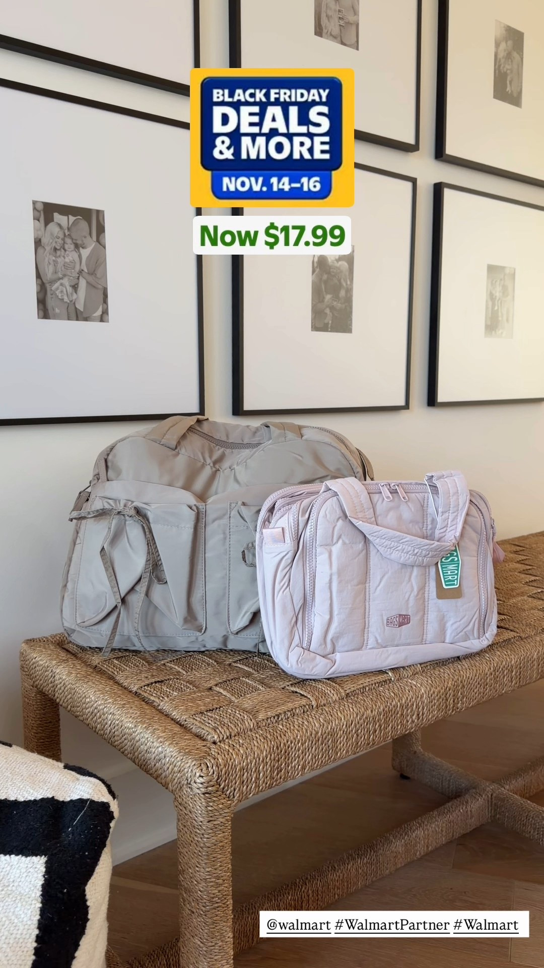 Walmart Early Black Friday Deals (November 14-16!!) — these travel bags are incredible! Great for holiday gifting too 💓 #walmartpartner @walmart #walmart 

#LTKGiftGuide #LTKFindsUnder50 #LTKSaleAlert