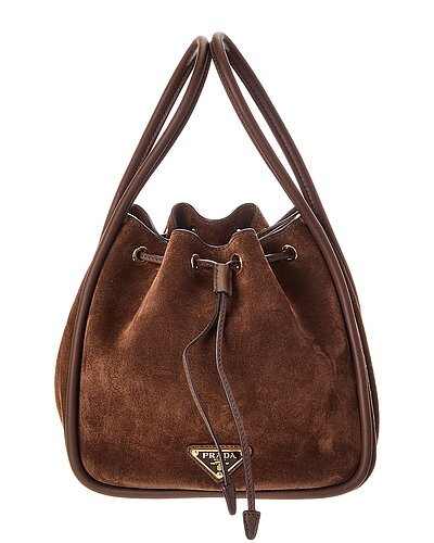 Suede & Leather Bucket Bag | Gilt & Gilt City