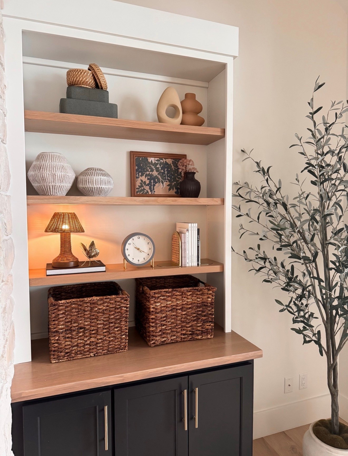 Home decor | shelf decor | olive tree 

#LTKHome