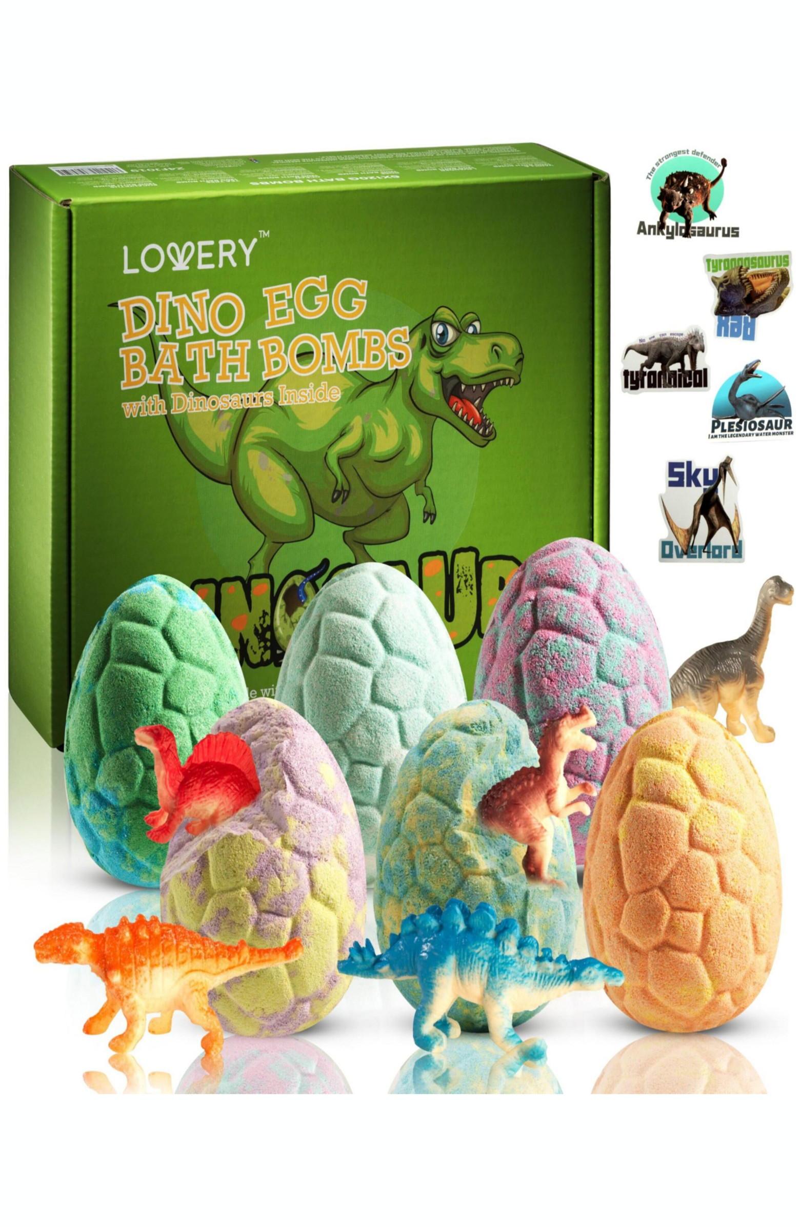 Dinosaur Bath Bomb 12-Piece Gift Set with Surprise Toys | Nordstrom