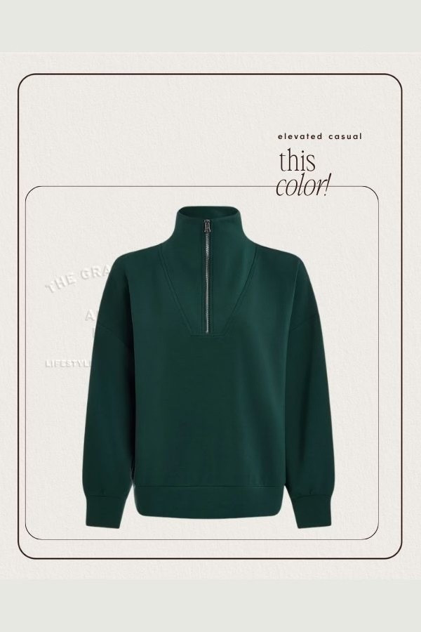Love this fall color for a weekend casual outfit

#LTKgrwm #LTKootd #LTKOver40