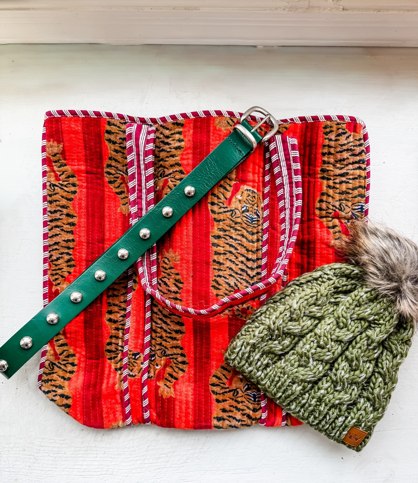 Tote bag and beanie 30% off in cart. Green leather belt. Winter hat. Stocking stuffers. Gift guide. Gifts for women, gifts for her.

#LTKFindsUnder50 #LTKFindsUnder100 #LTKGiftGuide