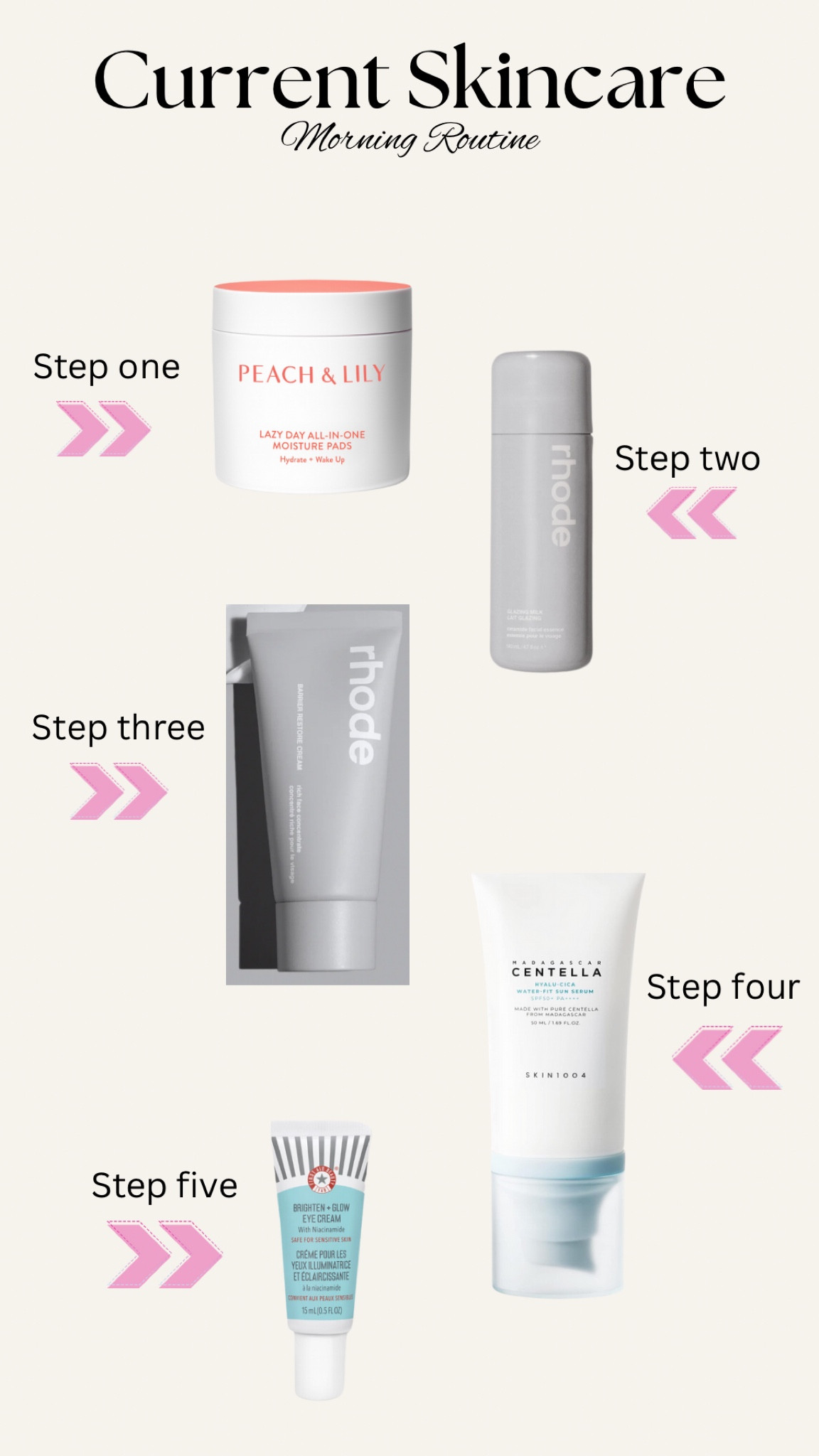 My simple morning skincare routine🫧🧼 #skincare #rhodeskin #peachandlilly #norningskincare #sensitiveskin 

#LTKfindsunder50 #LTKbeauty #LTKGiftGuide