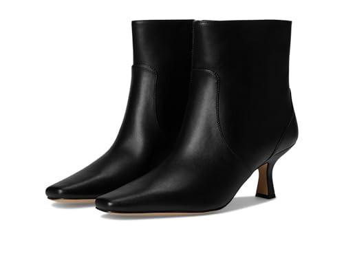 Coach Women's Sculpted C Kitten Heel Bootie Fashion Boot, Black, 9.5 | Amazon (US)