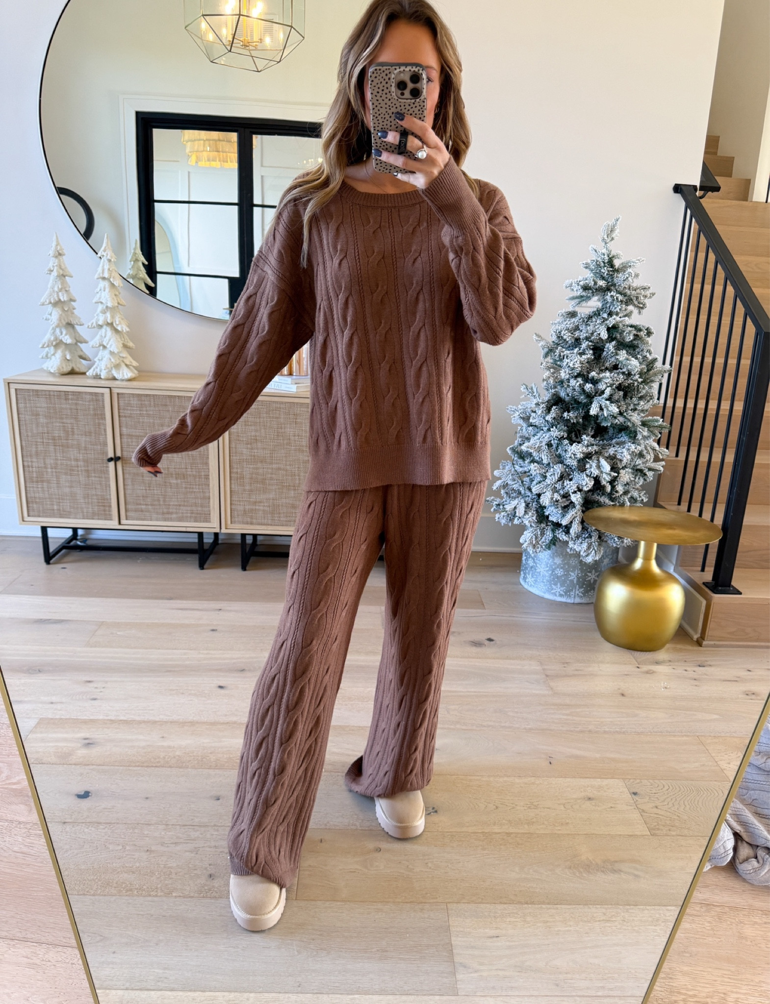 The best cable knit set is on sale this weekend only! No code needed 