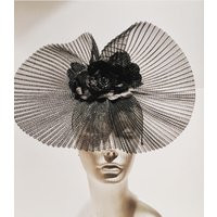 Black Fascinator Hat - Kentucky Derby | Etsy (US)