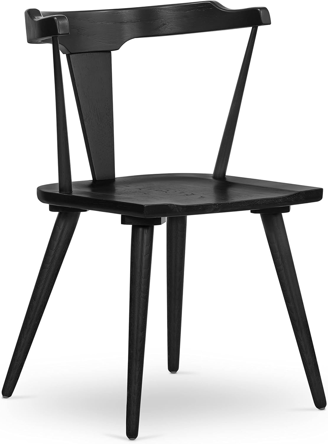 POLY & BARK Enzo Dining Chair, Black | Amazon (US)