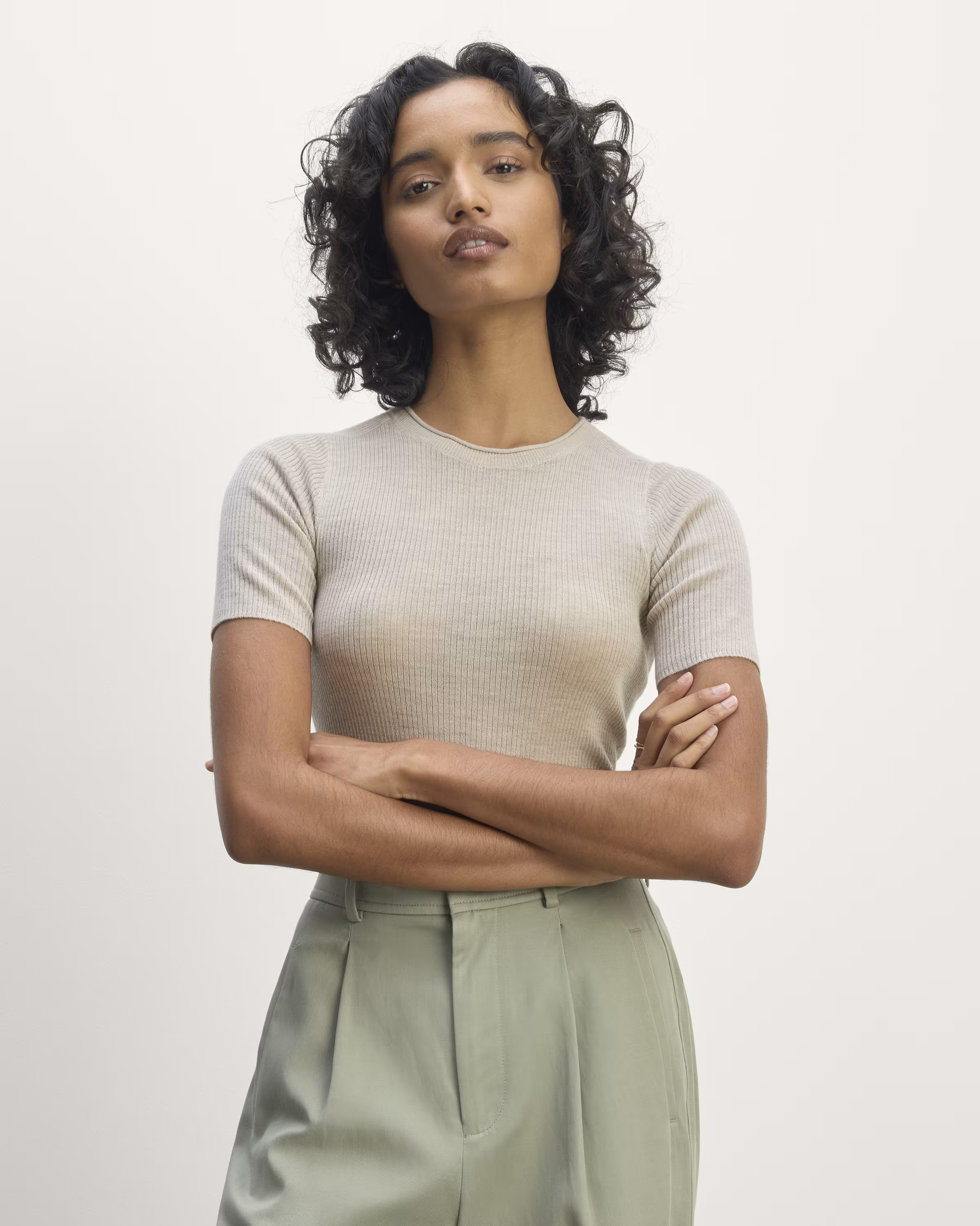 The Sweater Tee in Ultrasoft Merino | Everlane