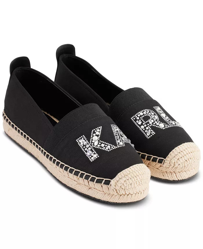KARL LAGERFELD PARIS Manika Flat Espadrilles - Macy's | Macy's