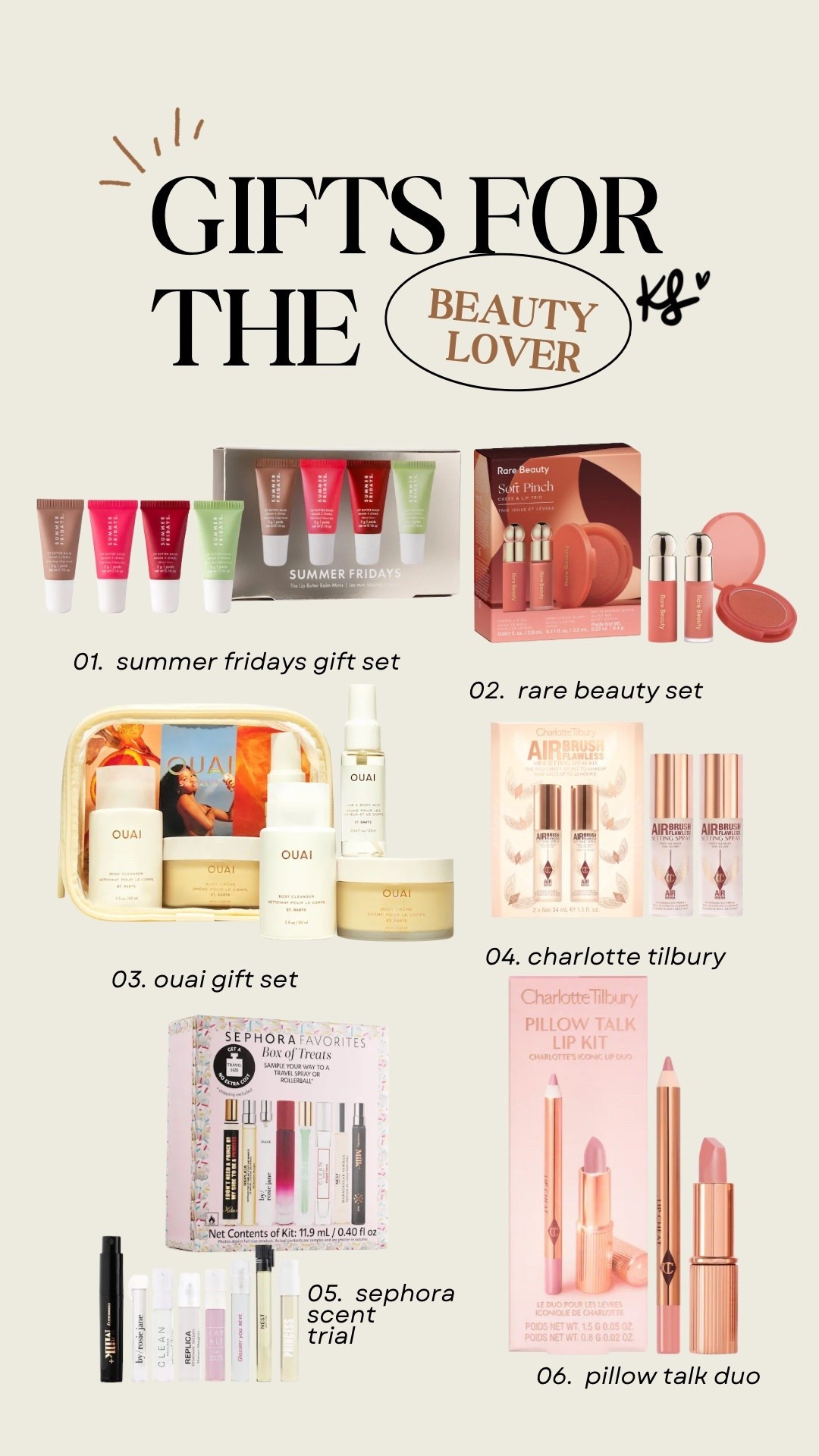 Gift guide for the beauty lovers in your life 🩷

#LTKBeauty #LTKGiftGuide #LTKHoliday