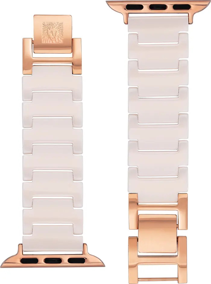 Ceramic & Stainless Steel 12.7mm Apple Watch® Watchband | Nordstrom